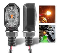 2 pezzi di indicatori di direzione per moto, mini indicatori di direzione a LED, accessori direzionali