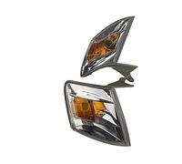 2 pezzi di indicatori direzione for auto compatibili con la lampada d'angolo for automobile Toyota Cresta Jzx100 1997 1998 1999 2000(Transparent color 2)