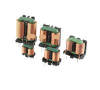 2 pezzi di induttore filtro EMI in filo di rame piatto, bobina toroidale magnetica verticale in modo comune(10mH 2.5A (SQ1212))