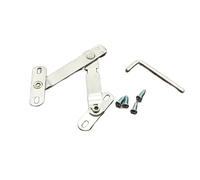 2 pezzi di leva piatta for finestre aperte for uso domestico, struttura Wecurity, limite inclinazione, rinforzo antivento Per Finestre