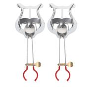 2 pezzi di lira per tromba: supporto per musica da banda per tromba - lira per