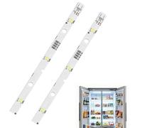 2 Pezzi di luce LED per Frigorifero Congelatore RONGSHENG/HISENSE, luce LED di Ricambio per Frigorifero E349766 MDDZ-162A 1629348 DC12V 2W, Barra LED per Frigorifero per KIFF5017 KIFF5020 KIFF7017