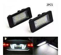 2 pezzi di luce targa per auto per BMW 1 3 5 X Series E82 E88 E90 E91 E92 E93 F30 24 LED 6000K bianco