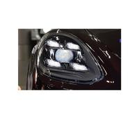 2 pezzi di luci for auto compatibili con Porsche Cayenne, lenti for proiettore fari 2011-2018, accessori for fari anteriori DRL Matrix(15-18,AFS VERSION_GO)