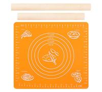 2 pezzi di mattarello, 1 cuscino per pasta, mattarello, mattarello da cucina, mattarello in pasta di legno, mattarello con crosta di torta