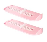 2 pezzi di misuratore per il piede - righello per la misura delle scarpe per