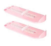 2 pezzi di misuratore per il piede - righello per la misura delle scarpe per