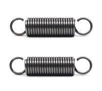 2 Pezzi di Molla di Estensione Durevole in Acciaio, Molla di Tensione A Doppio Gancio - 2,5 X 20 X 55 Mm, Diametro del Filo 2,5 Mm, Diametro Esterno 20 Mm, 2 PCS, 2.5 x 20 x 120 mm