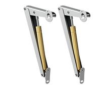 2 pezzi di molle a gas for impieghi gravosi 60N-200N, cerniere supporto for coperchio con chiusura ammortizzata, sollevamento pneumatiche ad abbassamento lento automatico(10KG 100N)