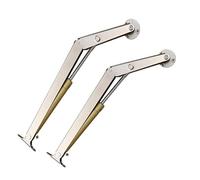 2 pezzi di molle a gas for impieghi gravosi 60N-200N, cerniere supporto for coperchio con chiusura ammortizzata, sollevamento pneumatiche ad abbassamento lento automatico(20KG 200N)