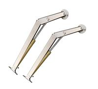 2 pezzi di molle a gas for impieghi gravosi 60N-200N, cerniere supporto for coperchio con chiusura ammortizzata, sollevamento pneumatiche ad abbassamento lento automatico(10KG 100N)