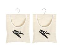 2 Pezzi di Molletta Sacchetto di Immagazzinaggio, Molletta Sacchetto di Immagazzinaggio, Appeso Sacchetto di Immagazzinaggio, Multi-Funzione di Stoccaggio Sacchetto Appeso.