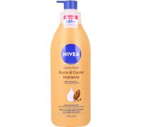2 pezzi di nivea body nutriente burro di cacao pump ml 400
