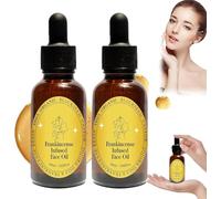 2 pezzi di olio per il viso in resina di incenso - essenza naturale pressata a freddo per la cura della pelle - migliora l'opacità - illumina la pelle - olio all'essenza del viso