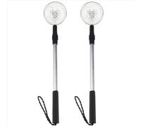 2 pezzi di paletta da spiaggia per raccogliere conchiglie e rocce, setacciatura, pala telescopica extra lunga