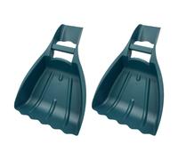 2 pezzi di paletta e artigli per foglie, strumento per la pulizia delle