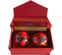 2 pezzi di palla da massaggio per le mani con palla fitness Baoding(Color:c)