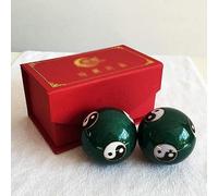 2 pezzi di palla da massaggio per le mani con palla fitness Baoding(Color:d)