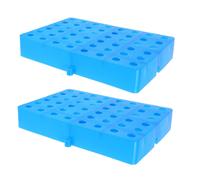 2 pezzi di pallet in plastica per lo stoccaggio in cantina, facili da impilare,