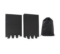 2 pezzi di panca inclinata per squat, blocchi antiscivolo per squat, rampa in EVA per allungare i polpacci e migliorare la profondità dello squat e la forza delle gambe, con borsa