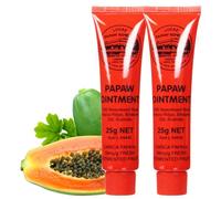 2 pezzi di papaya unguento, papaw crema, papaya cura della pelle crema di riparazione,papaya unguento multiuso con, papaya unguento papaw Repairing Cream, labbra, mani e tagli, mani e tagli