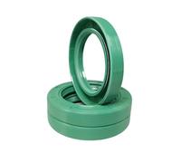 2 pezzi di paraoli scheletrici a tre labbra in fluoroelastomero ad alta velocità, diametro interno 25mm, diametro esterno 43mm, spessore 12mm, 25x43x12mm(2pcs)