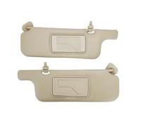 2 Pezzi di Parasole per Auto compatibili con Toyota Corolla 2001-2004 2005 2006 2007, specchietto per Il Trucco, Protezione Solare Interna per Parabrezza Anteriore.