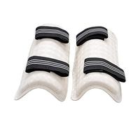 2 Pezzi di Parastinchi da Taekwondo, Imbottitura di Supporto per Le Gambe, Accessorio di Protezione in PU Eva, Comodo, Adatto per Adulti E Bambini,