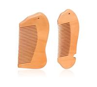 2 Pezzi Di Pettine In Legno, Pettine Per Acconciatura, Pettine A Colori Solidi Semplice, Pettine Riutilizzabile, Comodo Pettine Da Viaggio, Pettinatura E Accessori Per Parrucchiere.