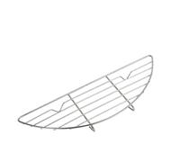 2 pezzi di piastra antiaderente for barbecue, anti-scottatura, ad alta temperatura, con rete for barbecue, for campeggio all'aperto, attrezzi for barbecue, campeggio, escursionismo Per Campeggio(L)