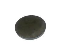 2 pezzi di piastra metalIica rotonda for ponti, diametro 50 mm/100 mm, lamiera circolare in acciaio al carbonio ad alta plasticità(50X10mm)