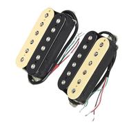 2 pezzi di pickup Humbucker per chitarra elettrica set di parti di ricambio per chitarra con bobina in plastica con magnete ceramico Pickup Professionale Per Chitarra Elettrica