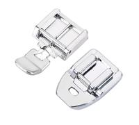 2 Pezzi di Piedino per Cerniere e Piedino per Cerniere Invisibile, Piedino Multifunzionale per Macchine da Cucire a Scatto Singer, Brother, Janome, Babylock a Gambo Basso