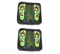 2 pezzi di pietra massaggiante per piedi per agopressione, massaggiatori elettrici, massaggiatori massaggianti, per il, per massaggio, massaggio, ciottoli, idea