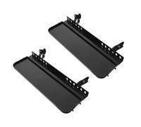 2 pezzi di plastica staccabile vassoio cavalletto mensola di ricambio schizzo