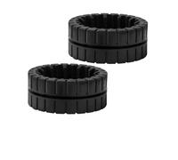 2 Pezzi Di Pneumatici For Ruote Di Ricambio Compatibili Con IRobot Braava Jet M6 (6110) (6012) Ultimate Robot Mop Maintenance Accessories