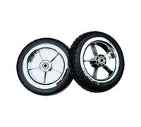 2 Pezzi di Pneumatici per impieghi gravosi, Ruota per Carrello, Ruota per Carrello da 8 Pollici