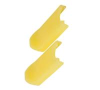 2 Pezzi Di Poggiapolsi Per Sassofono In Silicone, Cuscino Per Dito, Accessori Per Fiati Sassofono Riparazione Parte (Color : Yellow)
