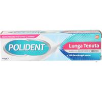 2 pezzi di polident adesivo a lunga tenuta per dentiera - 40 ml