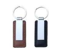 2 Pezzi Di Portachiavi In Pelle, Portachiavi Di Auto, Elee Portachiavi Semplici, Portachiavi Da Uomo, Portachiavi Regalo.