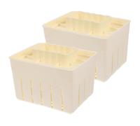 2 pezzi di pratico pressatore per tofu per uso domestico, di qualità alimentare, facile da usare, stampo per pressatura del tofu, forniture
