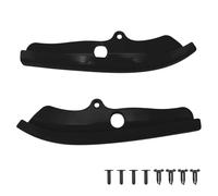 2 pezzi di protezione per paraurti anteriore, spoiler, diffusore, protezione per Dodge Challenger R/T Scat Pack 2015-2022 Spoiler Auto Anti Collisione Accessori(Black)