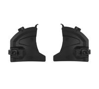 2 Pezzi di Protezioni Auricolari da Montare sui Guida Rail Laterali, Accessori per Caschi, Protezioni per Orecchie per Cosplay Halloween, Prop per Film, Paintball e Giochi CS