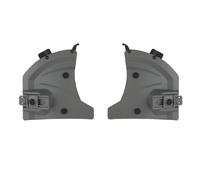 2 Pezzi di Protezioni Auricolari da Montare sui Guida Rail Laterali, Accessori per Caschi, Protezioni per Orecchie per Cosplay Halloween, Prop per Film, Paintball e Giochi CS