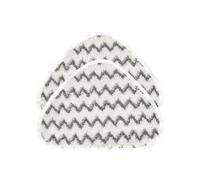 2 pezzi di ricambio for mocio in microfibra lavabile e riutilizzabile, ricarica for a vapore Vileda Hot Spray(Light Grey)