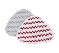 2 pezzi di ricambio for mocio in microfibra lavabile e riutilizzabile, ricarica for a vapore Vileda Hot Spray(Red)