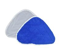 2 pezzi di ricambio for mocio in microfibra lavabile e riutilizzabile, ricarica for a vapore Vileda Hot Spray(Blue)
