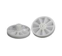 2 pezzi di ricambio for pignone for tritacarne, ingranaggio in plastica 7000898 for Braun Power Plus G1500 G1300 G1100 G3000 KGZ4 KGZ3 KGM3