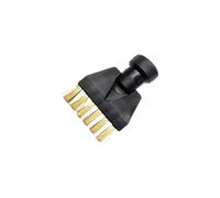 2 pezzi di ricambio for pulitori a vapore con spazzola in setole rame e nylon, compatibili aspirapolvere for la pulizia domestica Karcher SC1 SC2 SC3 SC4 SG-42 44(Copper Bristle Brush)