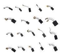 2 pezzi di ricambio for smerigliatrice elettrica for trapano con spazzola di carbone, pezzi di ricambio in rame di grafite for motori elettrici, spazzola di grafite